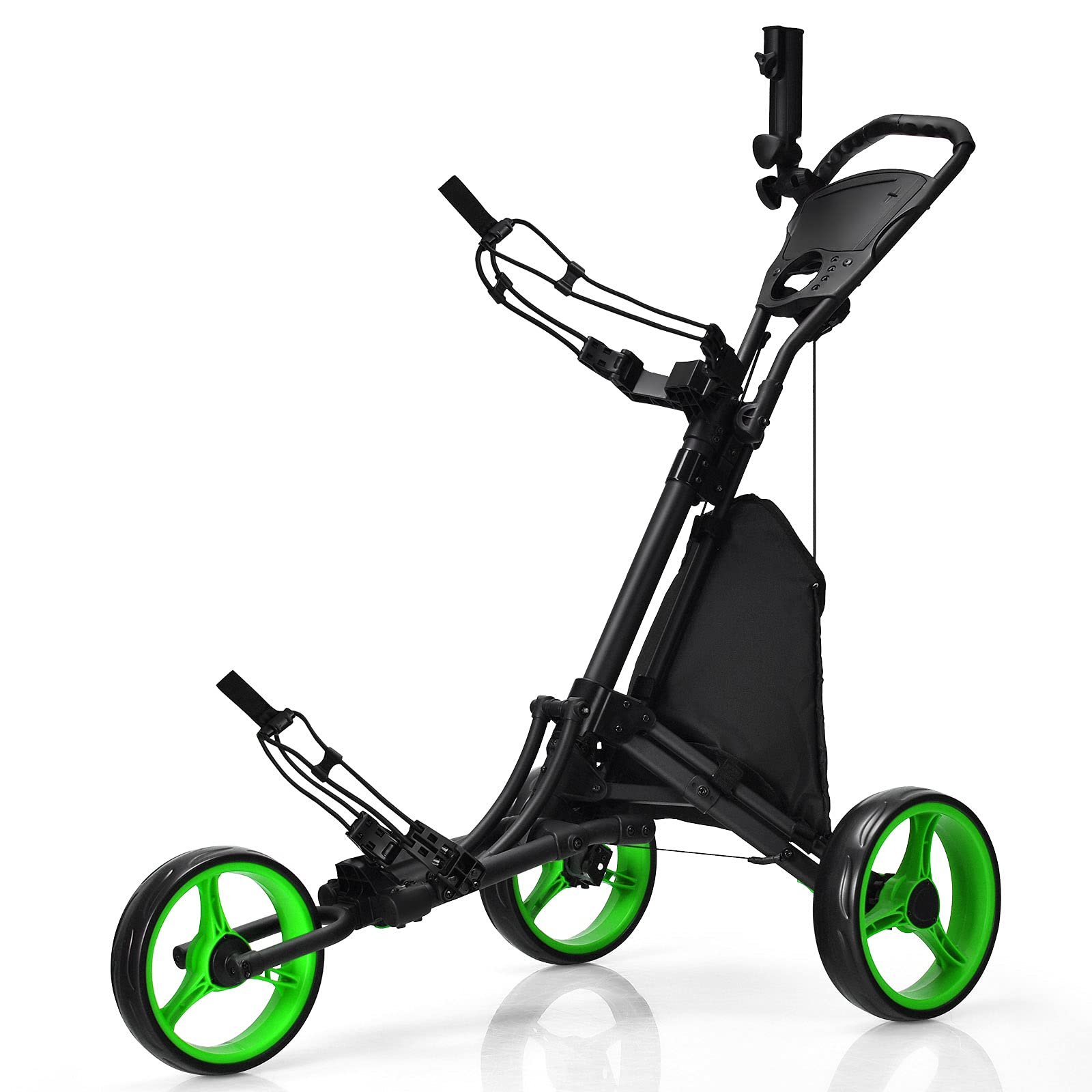 Golf Push Pull Cart - Tangkula